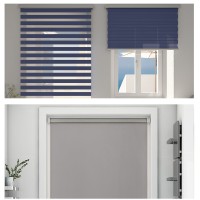 Semi-filtering Up and Down Roller Blinds