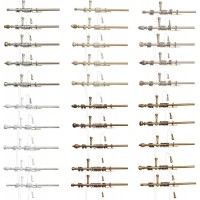 Bare de perdea din lemn Ø35 mm – Diverse modele, culori, șnur și curea