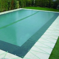 600g/m2 PVC kryt na bazén s očkami