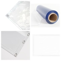 Lichtgewicht transparante kristalheldere PVC-platen