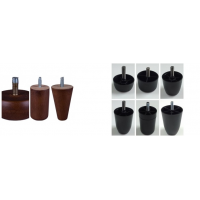 Koka vai plastmasas kājas un kājas