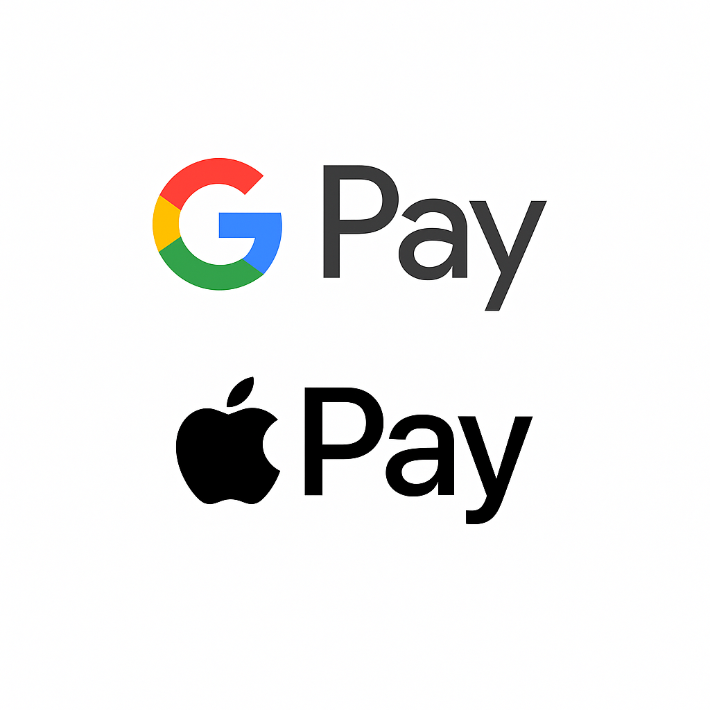 PAGAMENTO CON GOOGLE PAY O APPLE PAY