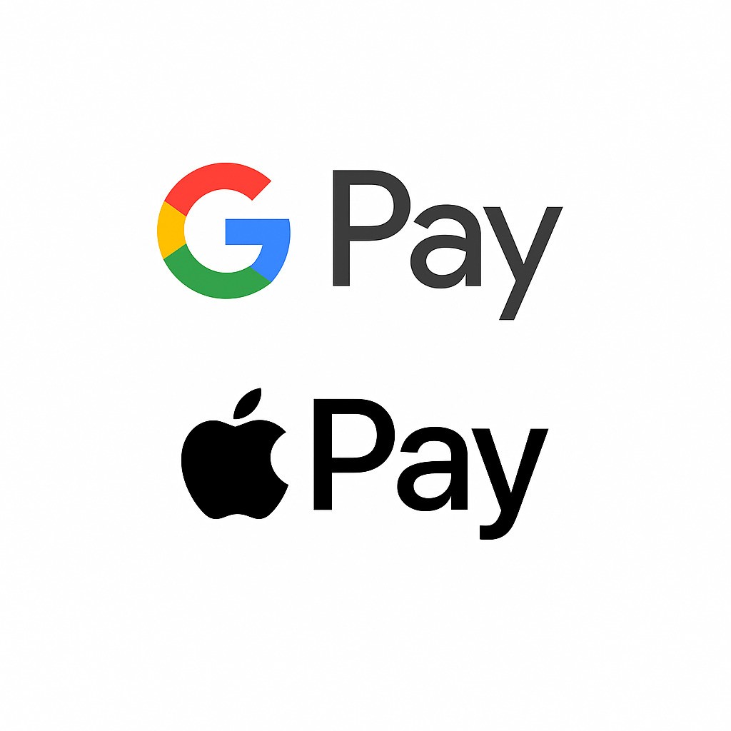 PLATBA PŘES GOOGLE PAY NEBO APPLE PAY